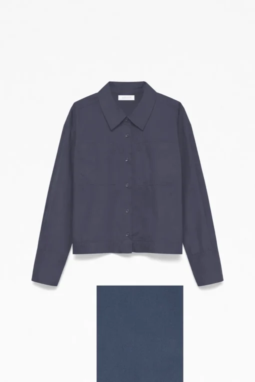 Alchemist Z26 Loes tape SB0515 blouse navy