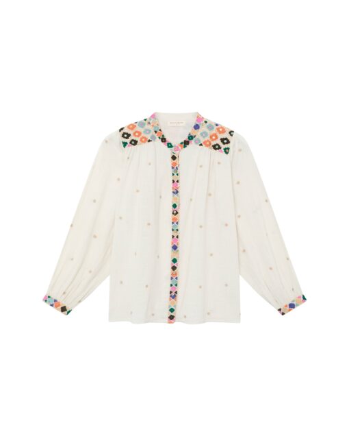 Maison Hotel blouse udaipur Cleo off white
