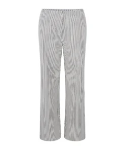 Alternative view of Another-Label Lela stripe pants black parchment stripe