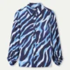 pom amsterdam blouses blouse animal blue 1217942684