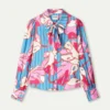 pom amsterdam blouses blouse urban flora stripe 1220879060