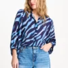 pom amsterdam blouses blue 34 blouse animal blue 1217942685