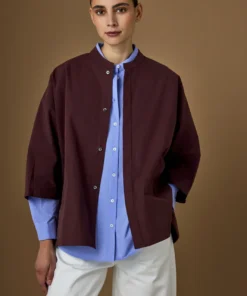 Alternative view of JcSophie Z26 Lilian jacket maroon