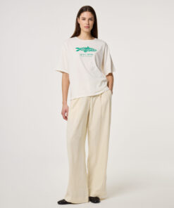 Fabienne Chapot Fay t-shirt cosy white/green