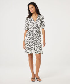 Fabienne Chapot Ariel dress cosy white/black