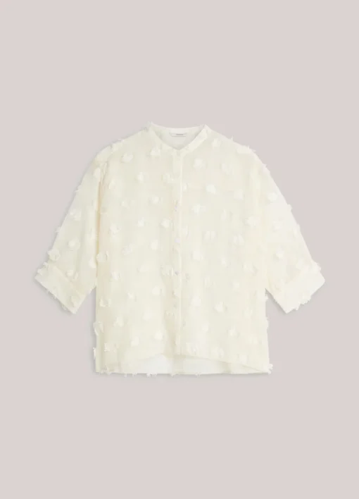 Alternative view of Summum 2s3410 Blouse 3D new ivory