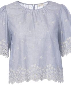 JcSophie Z26 Lazare blouse blue stripes