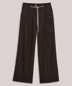 Alternative view of Summum 4s2953 Trousers linen blend coffee
