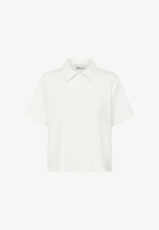 Alternative view of My Essential Wardrobe Helle Polo tee snow white