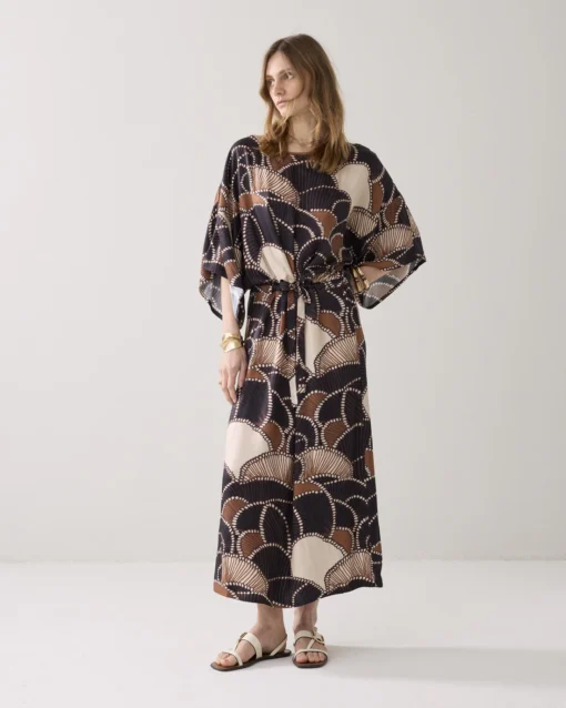 Summum 5s1642 Dress all over twill satin multicolour