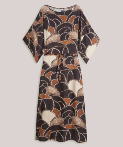 Alternative view of Summum 5s1642 Dress all over twill satin multicolour