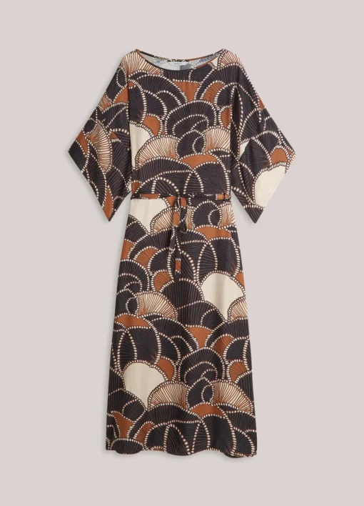 Alternative view of Summum 5s1642 Dress all over twill satin multicolour