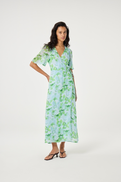 Fabienne Chapot Denise dress light blue/green