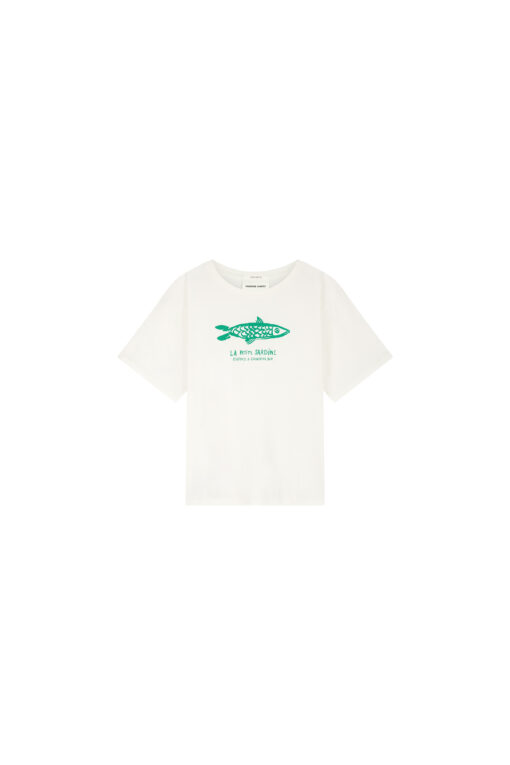Alternative view of Fabienne Chapot Fay t-shirt cosy white/green