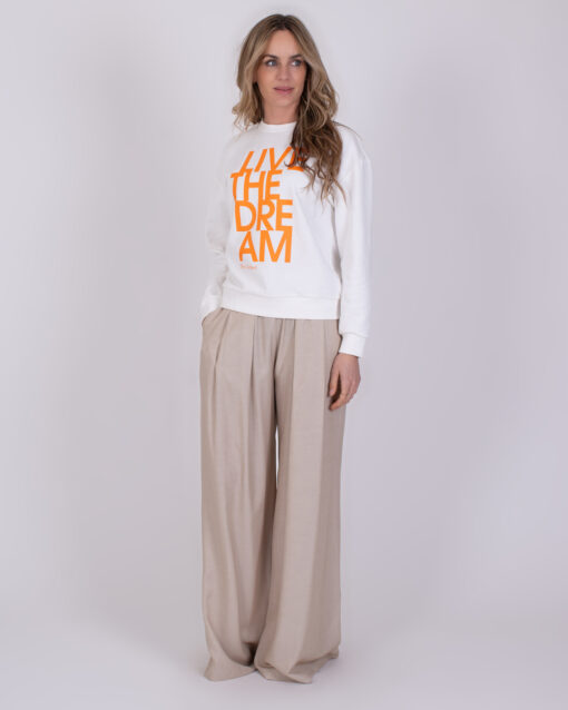 The Clothed Capri sweater off white