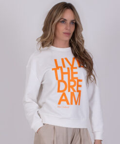 Alternative view of The Clothed Capri sweater off white