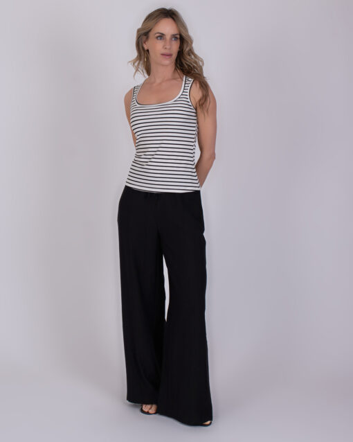 The Clothed Felize top black-offwhite