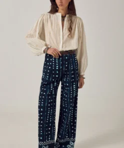 Maison Hotel blouse starry night Caroline off white