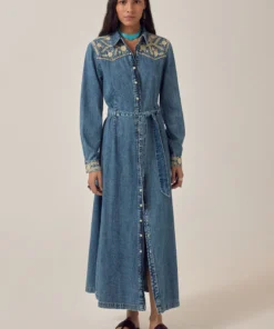 Maison Hotel dress arizona Amelia blue haze