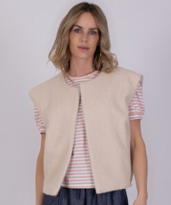 Alternative view of The Clothed Matsumoto gilet perfectly pale