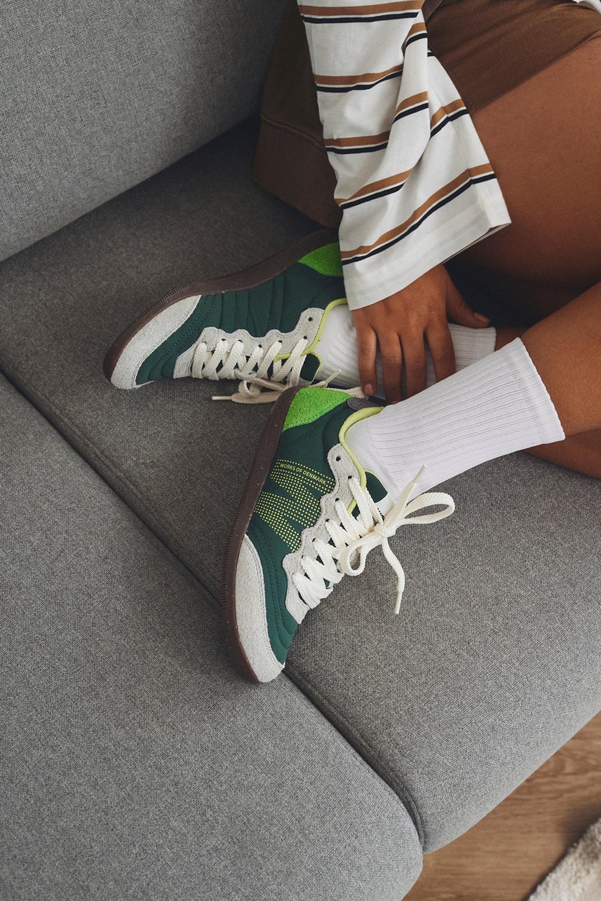 Woden WL684 Nanna apple green multi - Afbeelding 3