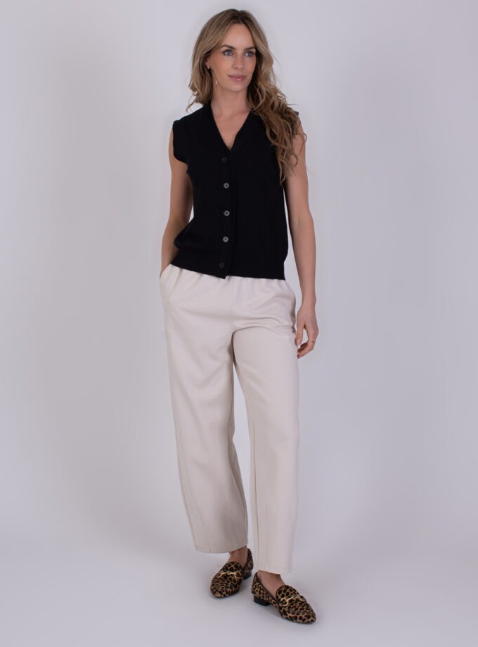 The Clothed Patras knit black