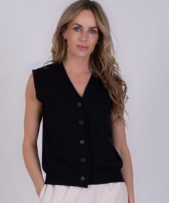 Alternative view of The Clothed Patras knit black