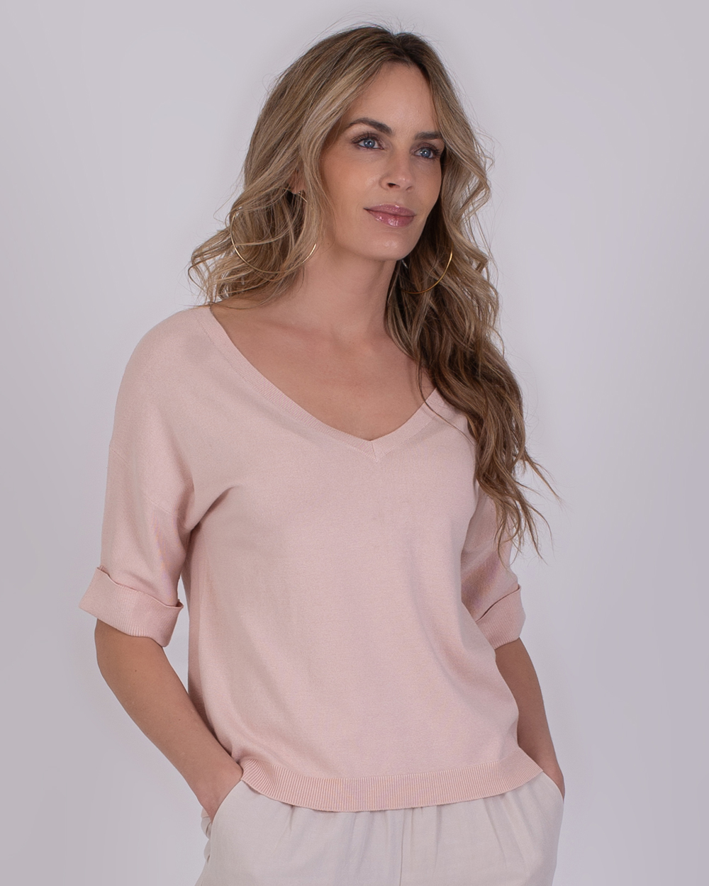 The Clothed Pylos knit old pink - Afbeelding 5
