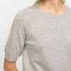 SRMarla SS O neck knit Knitwear SR320 200 003 Light Grey Melange 17 1800x1800