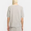 SRMarla SS O neck knit Knitwear SR320 200 003 Light Grey Melange 18 1800x1800