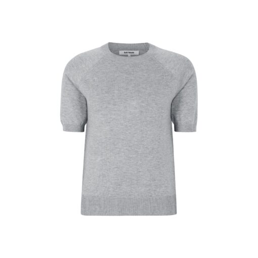 Alternative view of Soft Rebels Z26 Marla o-neck knit 320-200 light grey melange