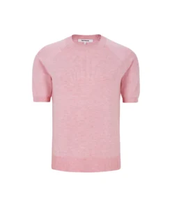 Alternative view of Soft Rebels Z26 Marla ss o-neck knit 320-200-1 bleached mauve melange
