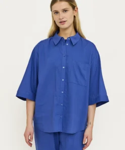 Soft Rebels Z26 Yindi shirt 226-724 deep ultramarine