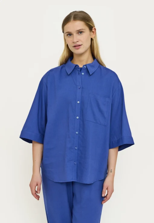 Soft Rebels Z26 Yindi shirt 226-724 deep ultramarine