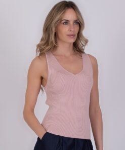 Alternative view of The Clothed Serres knit old pink