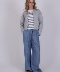 The Clothed Tule jacket grey melange