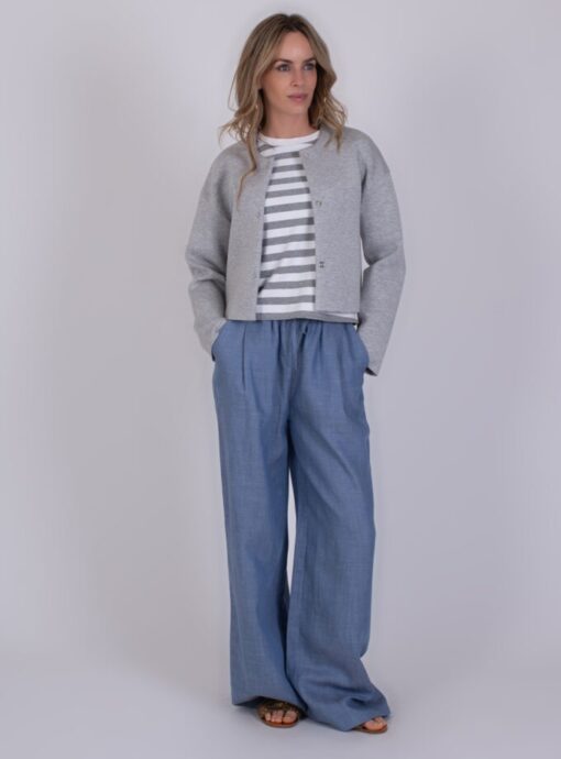 The Clothed Tule jacket grey melange