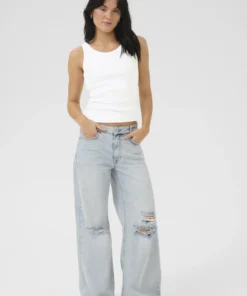 My Essential Wardrobe Mandy top 2.0 bright white