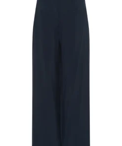 Alternative view of My Essential Wardrobe Mindy high wide pant dark sapphire long