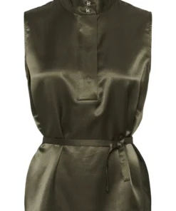 My Essential Wardrobe Estelle top major brown