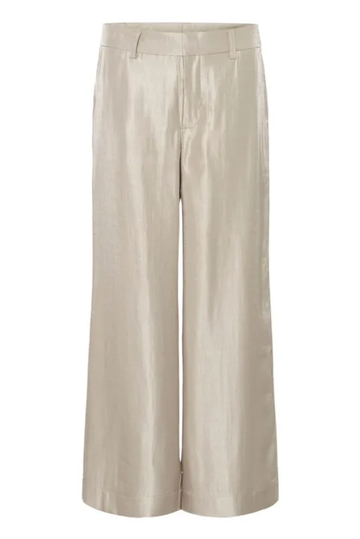Alternative view of My Essential Wardrobe Shine wide pant moonstruck long