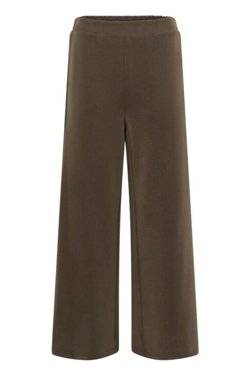 Alternative view of My Essential Wardrobe Helle wide pant major brown long