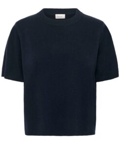 Alternative view of My Essential Wardrobe Jola knit pullover ss dark sapphire blue