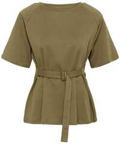 My Essential Wardrobe Apir belt tee capers