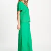 pom amsterdam blouses blouse broderie anglaise palm green 1226665303