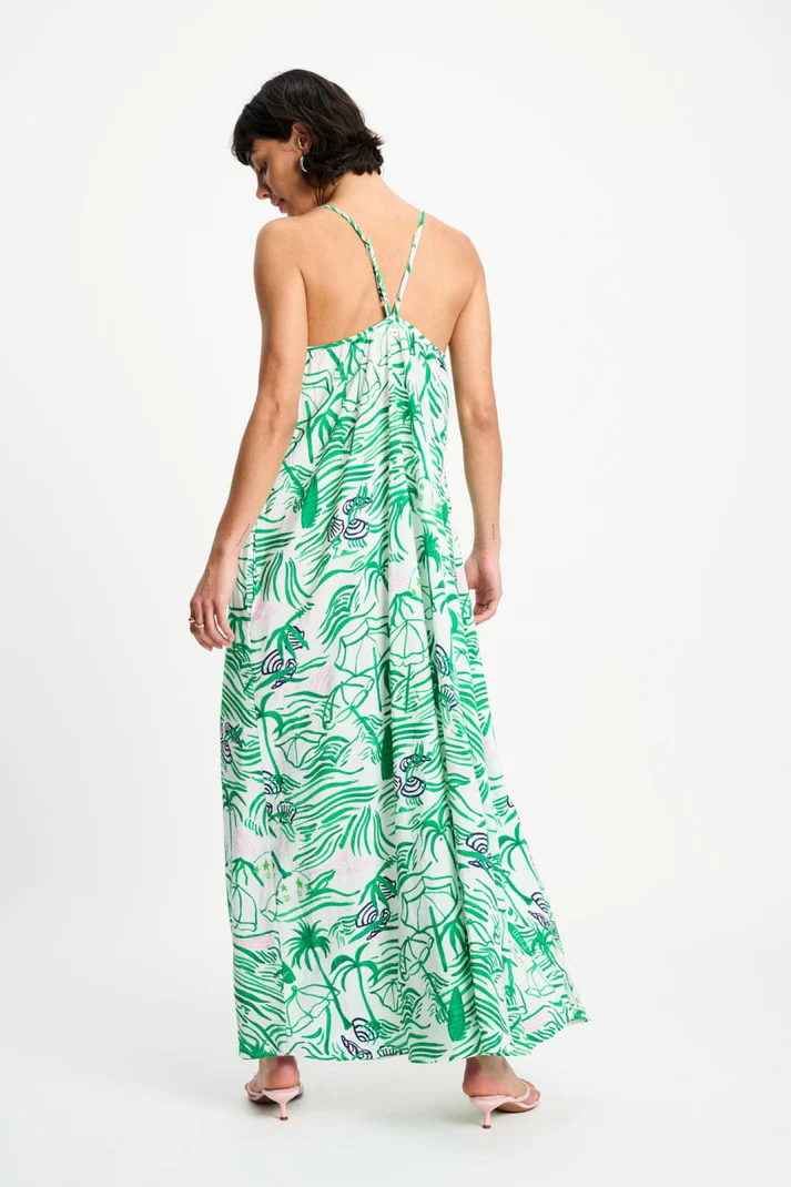 Pom Amsterdam dress Beach Vibes SP9554 green - Afbeelding 5