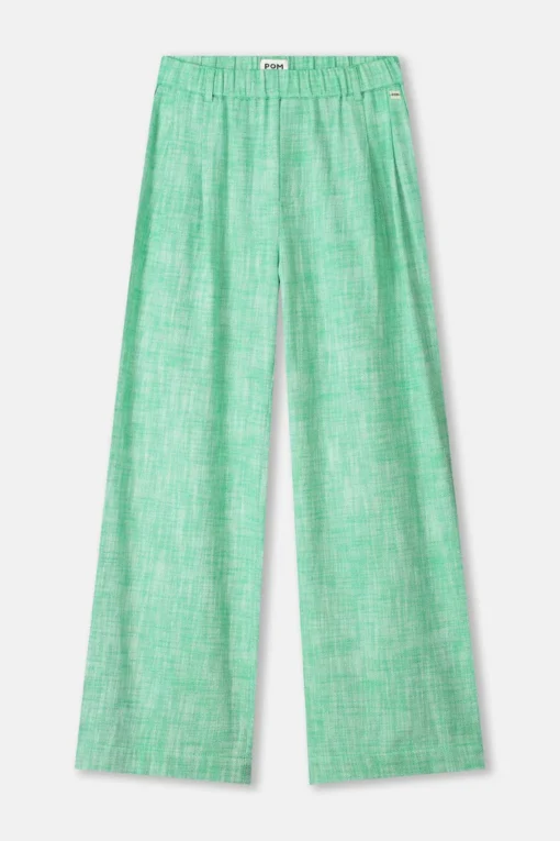 Alternative view of Pom Amsterdam pants Palm green SP9560 green