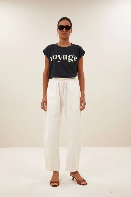 By-Bar Tobi voyage top jet black