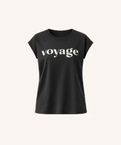 Alternative view of By-Bar Tobi voyage top jet black