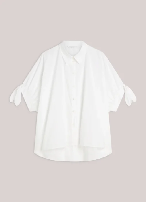 Alternative view of Summum 2s3480 Blouse crispy poplin off white